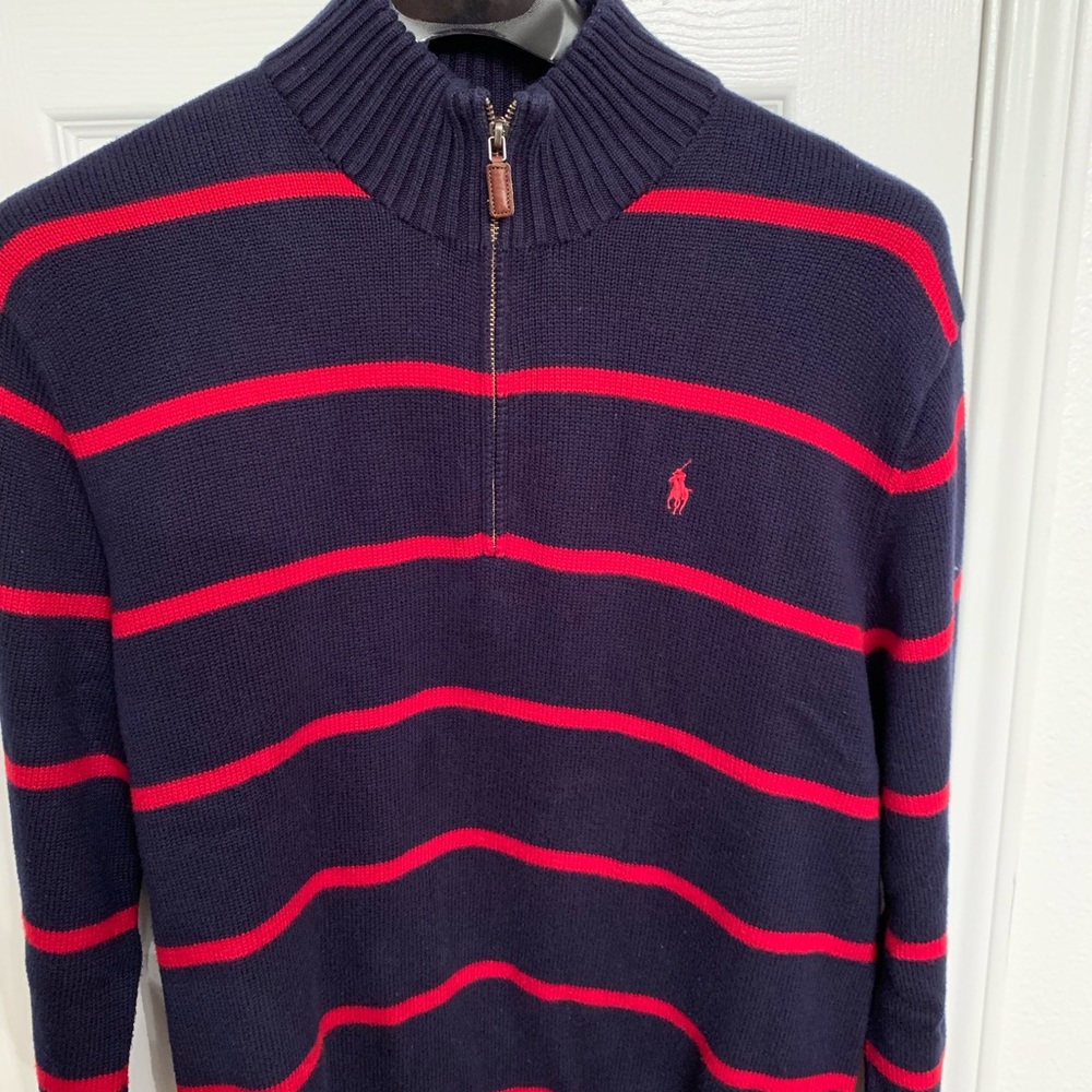 Polo RL  zip up sweater